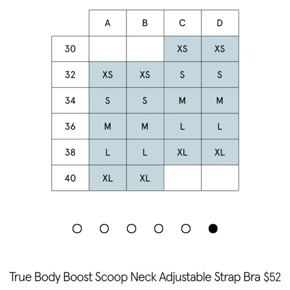 True & Co. True body boost Scoop neck bra adjustable strap wire free gray size M - Picture 7 of 7